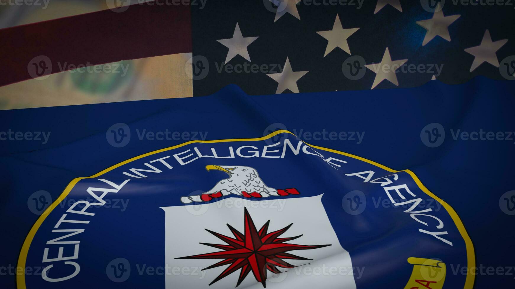 The  CIA or Central Intelligence Agency is the principal foreign intelligence agency of the United States government image 3d rendering photo