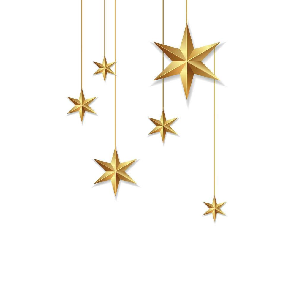 Vector golden celebration design elements