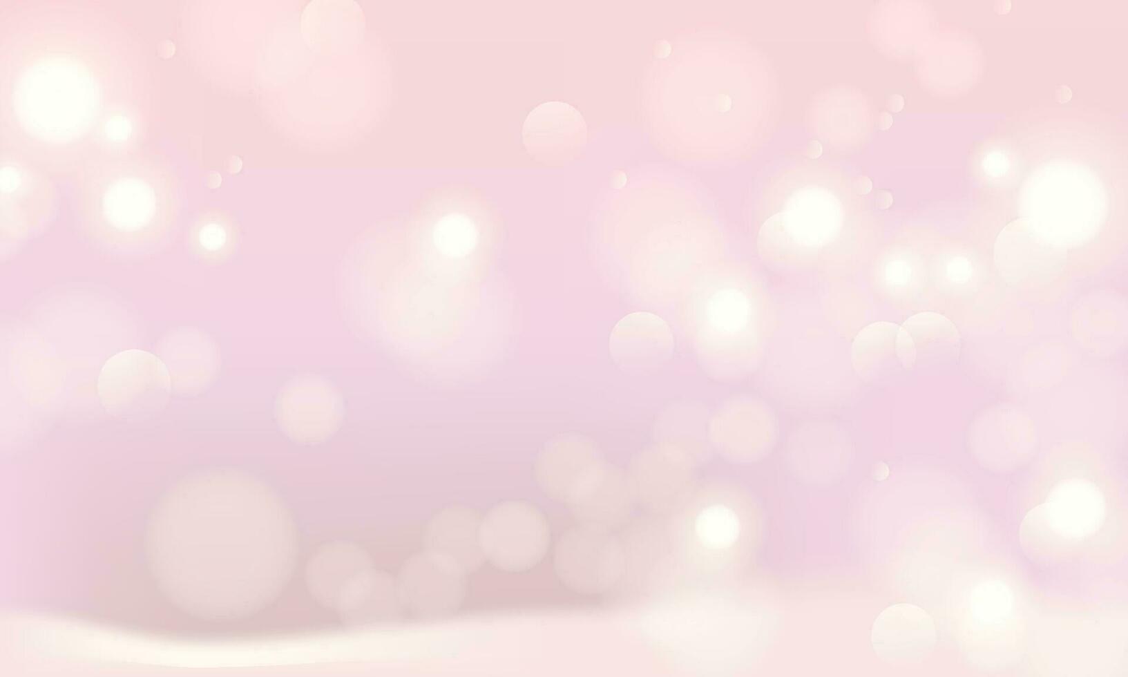 Vector beautiful pink bokeh soft blurred background design