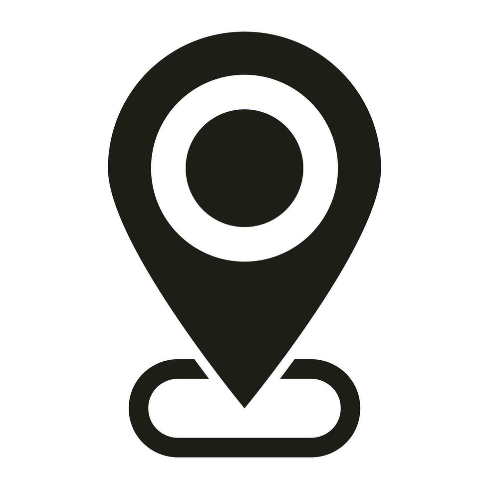 Maps pin. Location map icon. vector