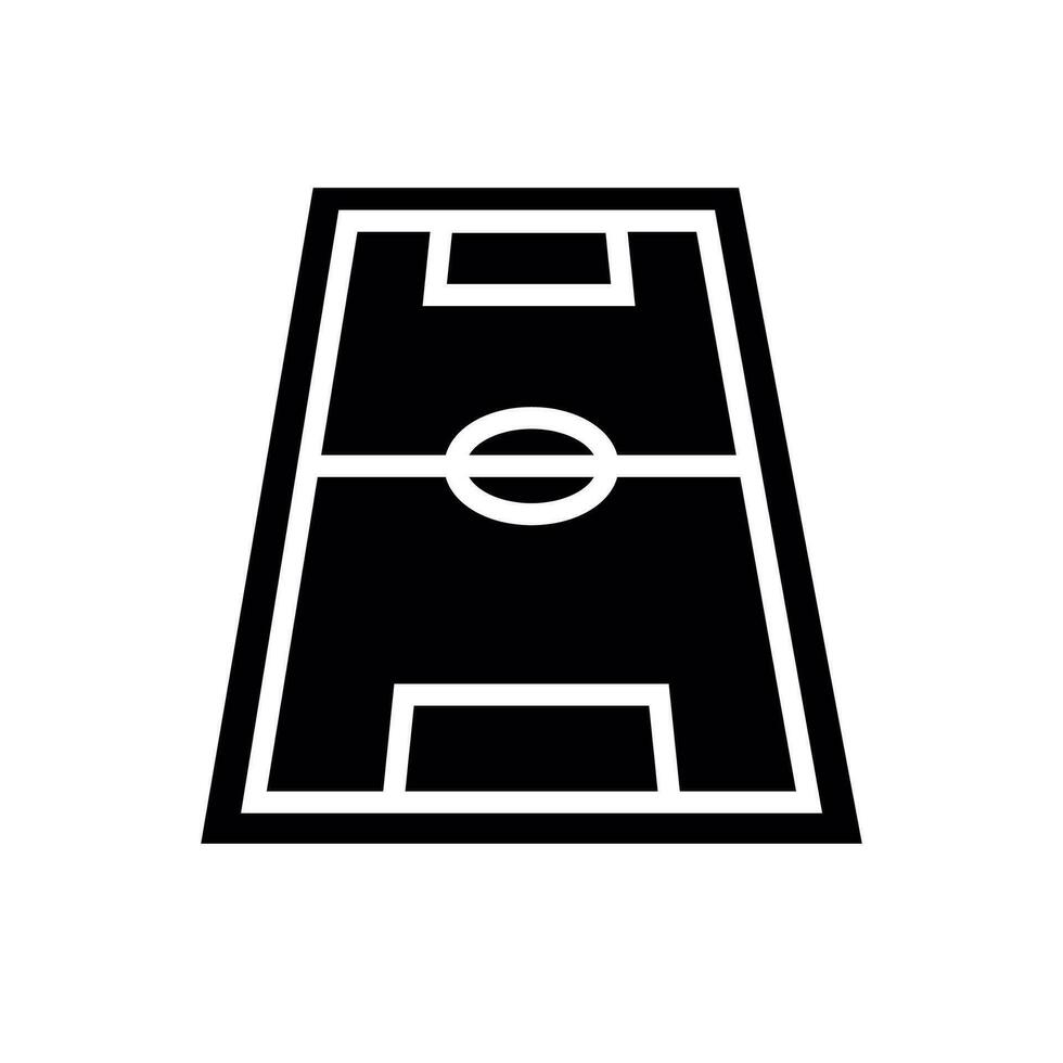 football field icon simple design Stadium icon logo design vector
