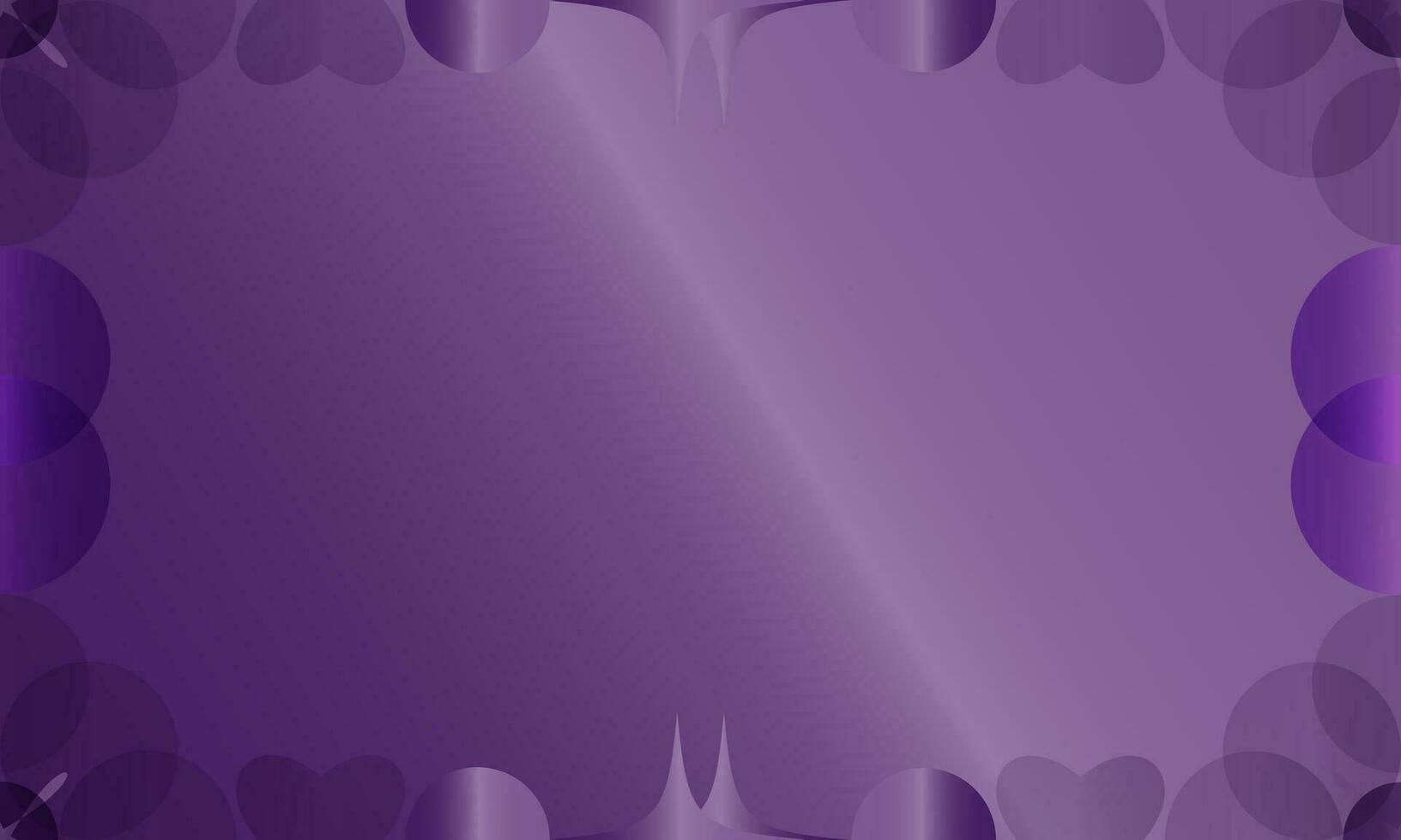 purple color abstract background design. modern circular shape. vector