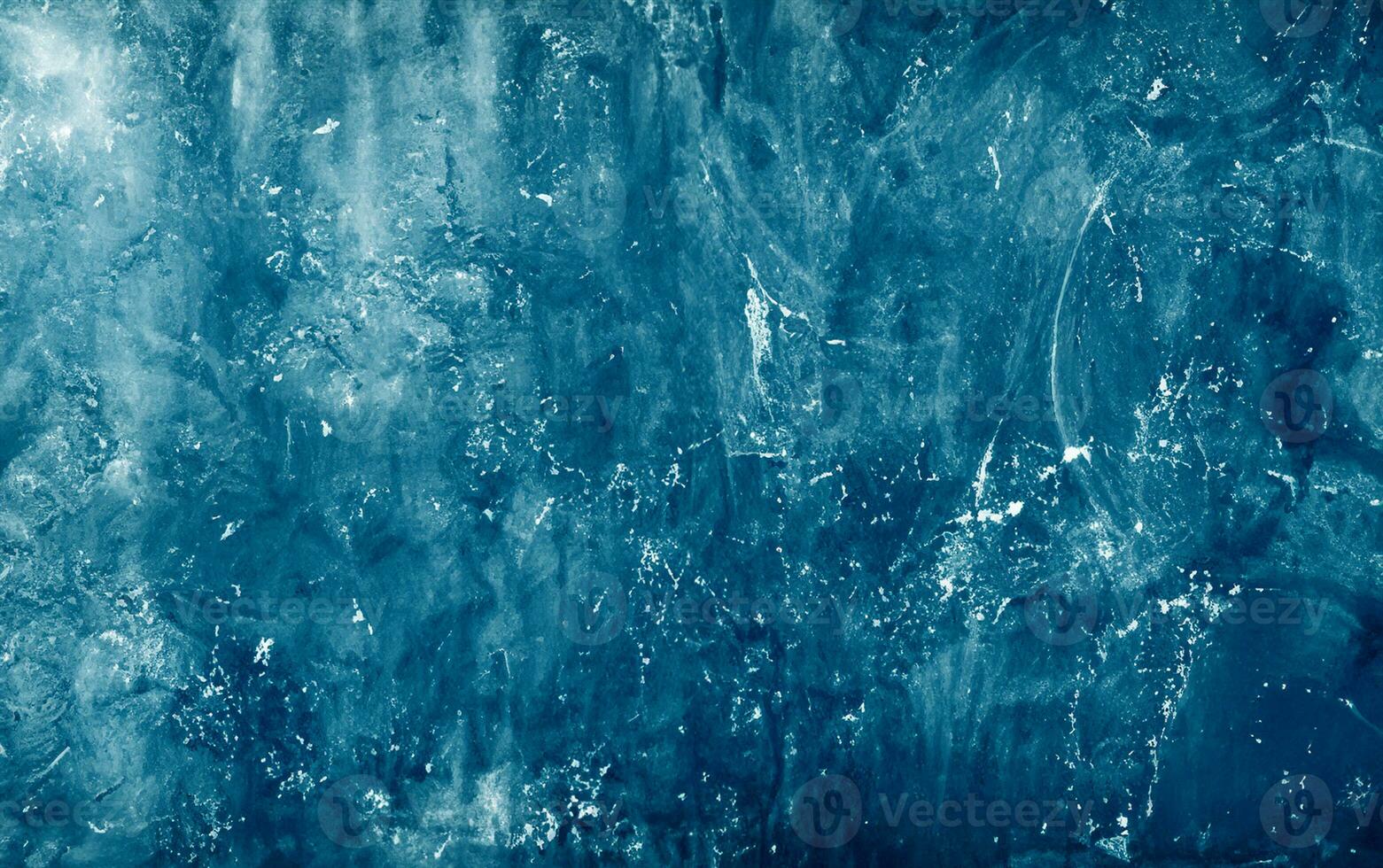 Modern turquoise limestone texture in blue light seam home wall paper concept for flat Christmas wide background, Back concrete table top floor, wall paper granite pattern, grunge seamless surface photo