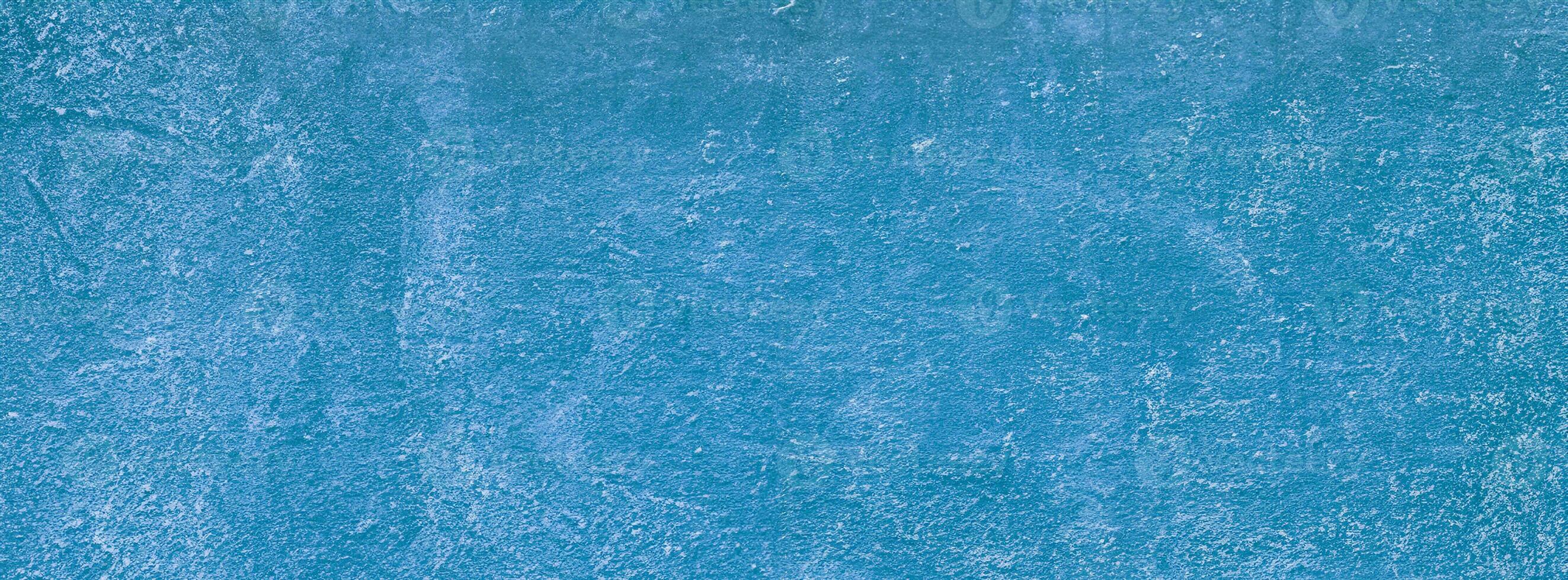 Modern turquoise limestone texture in blue light seam home wall paper concept for flat Christmas wide background, Back concrete table top floor, wall paper granite pattern, grunge seamless surface photo
