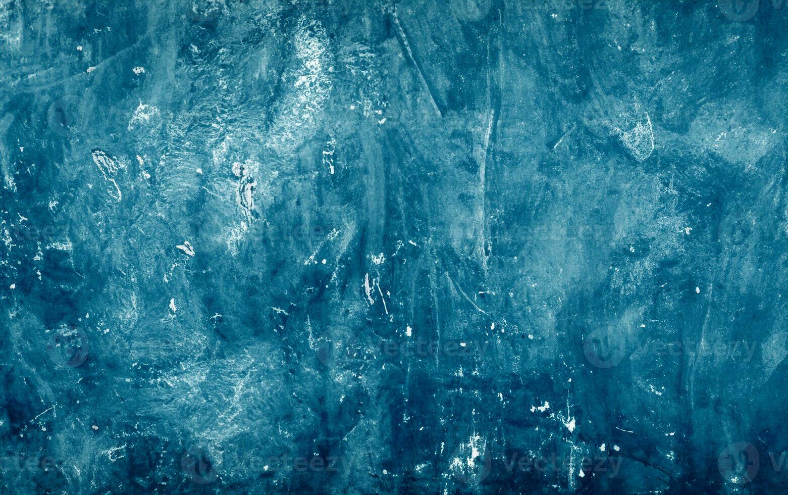 Modern turquoise limestone texture in blue light seam home wall paper concept for flat Christmas wide background, Back concrete table top floor, wall paper granite pattern, grunge seamless surface photo