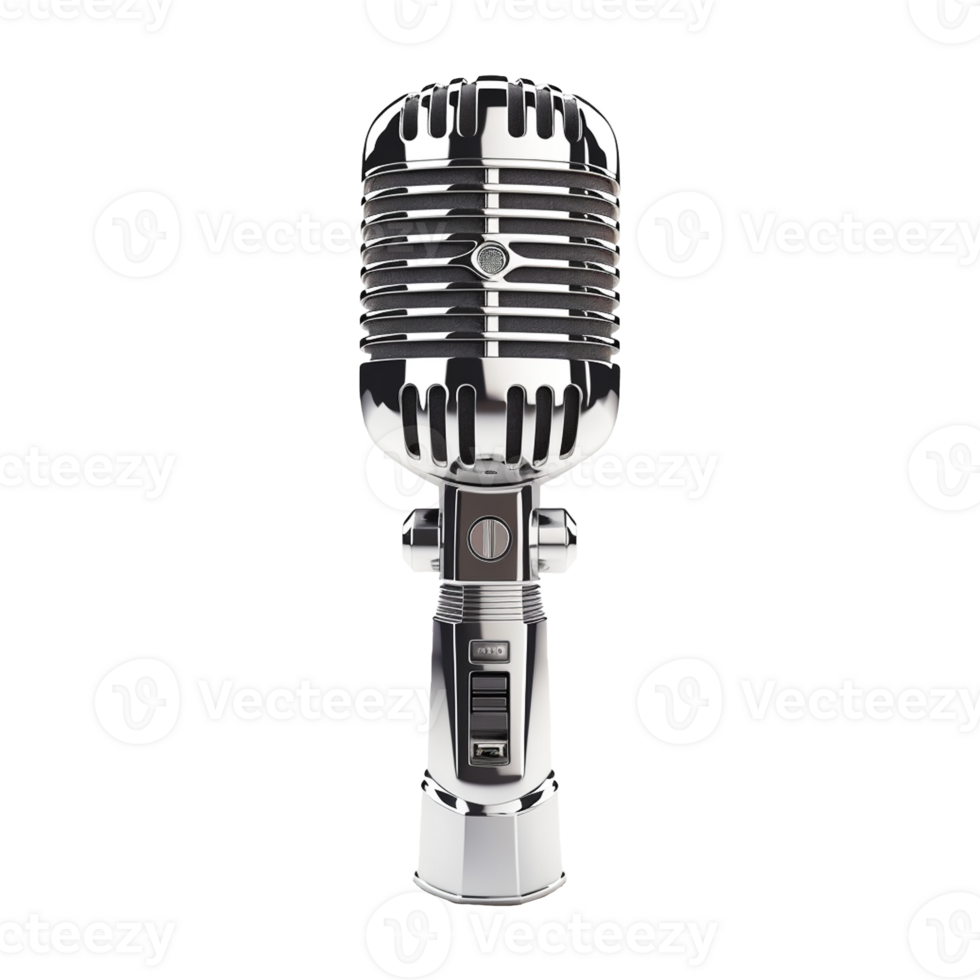 AI generated photo realist condenser microphone, studio condenser microphone. png