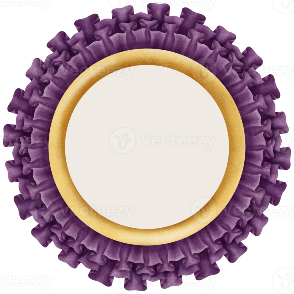 Award frame fabric and ribbon png