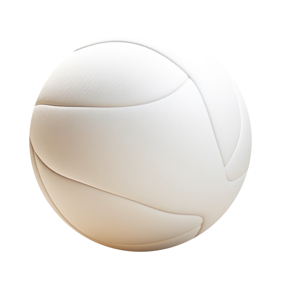 ai generiert Volley Ball auf transparent Hintergrund - - ai generiert png