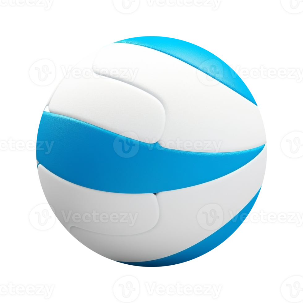 AI generated Volley Ball on Transparent Background - Ai Generated png