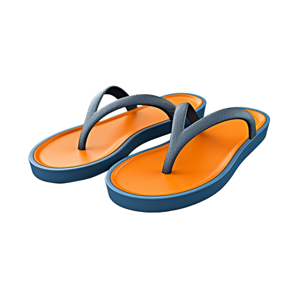 ai gegenereerd slippers Aan transparant achtergrond - ai gegenereerd png