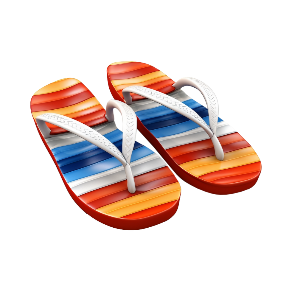 ai gegenereerd slippers Aan transparant achtergrond - ai gegenereerd png