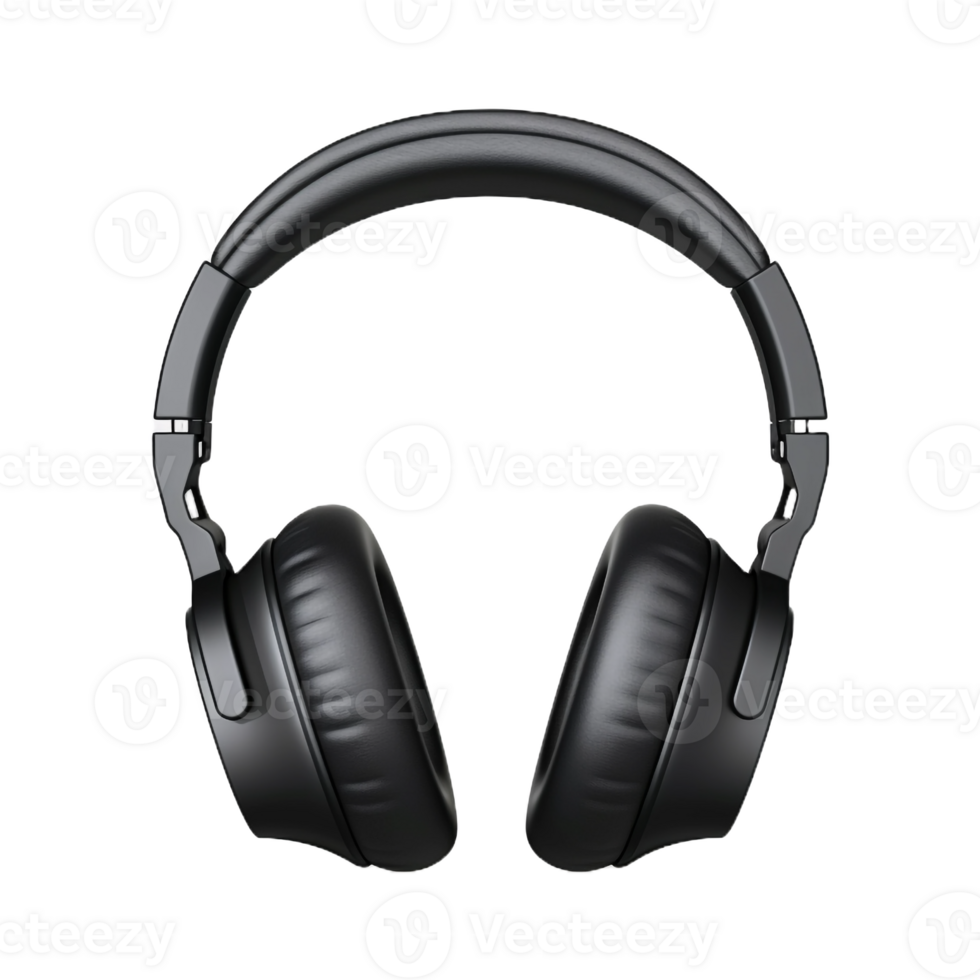 AI generated Music Headphone on Transparent Background - Ai Generated png
