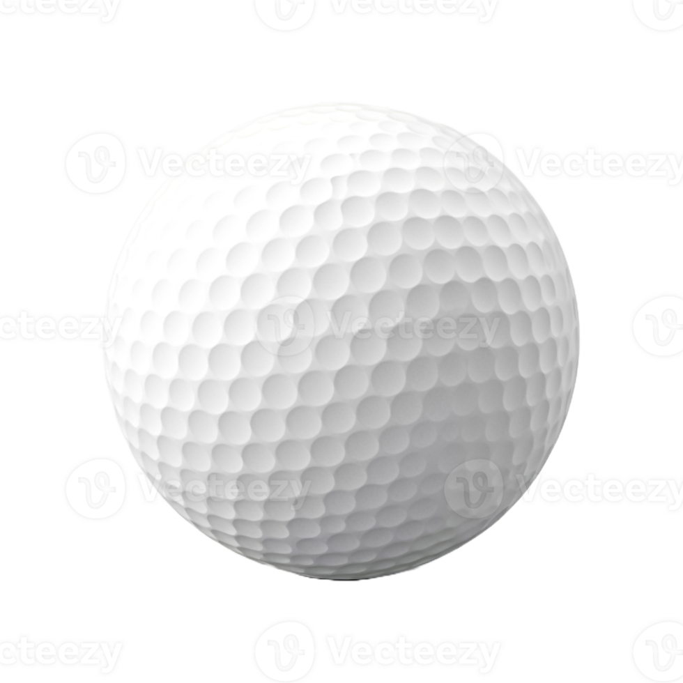 AI generated Golf Ball on Transparent Background - Ai Generated png