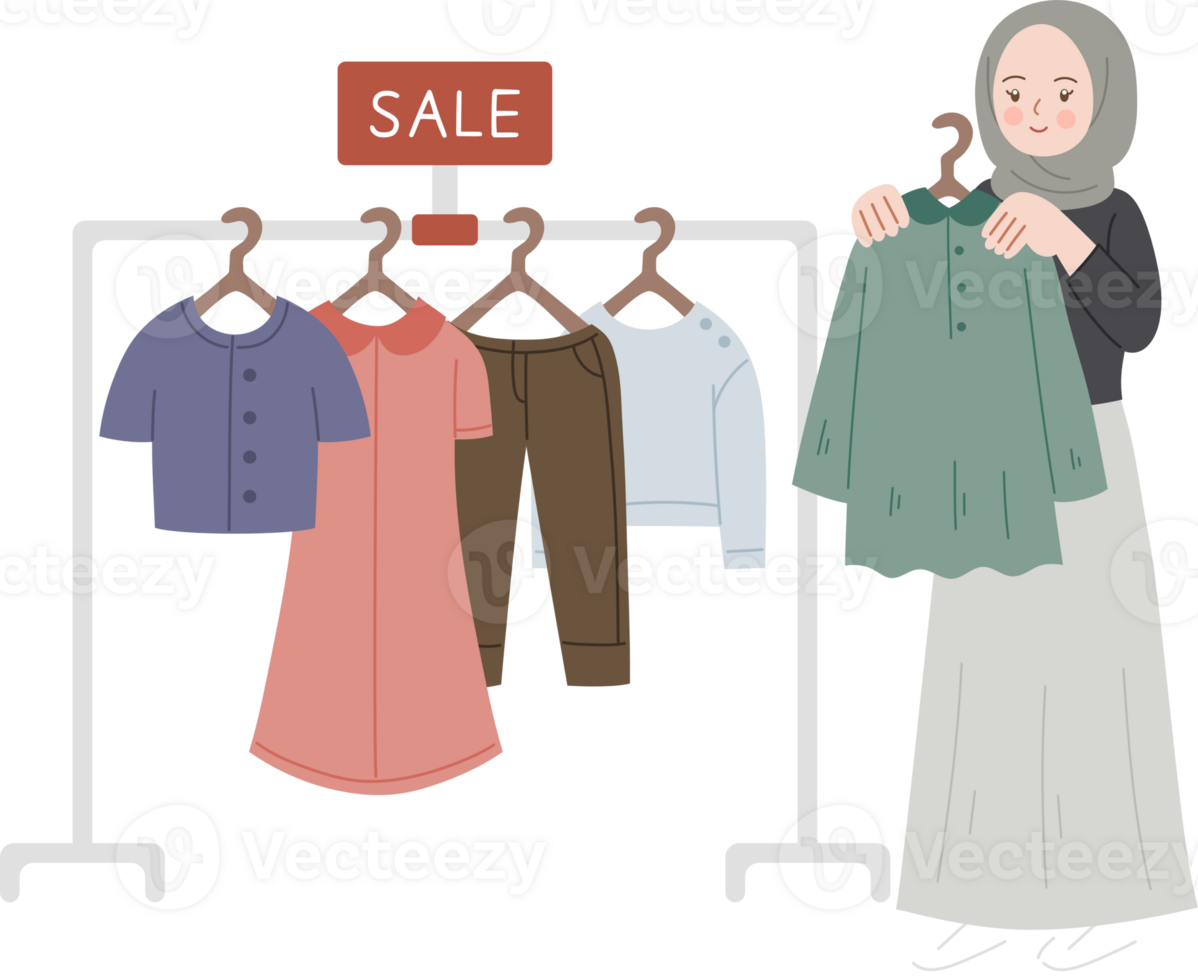 vestiti per lo shopping donna png