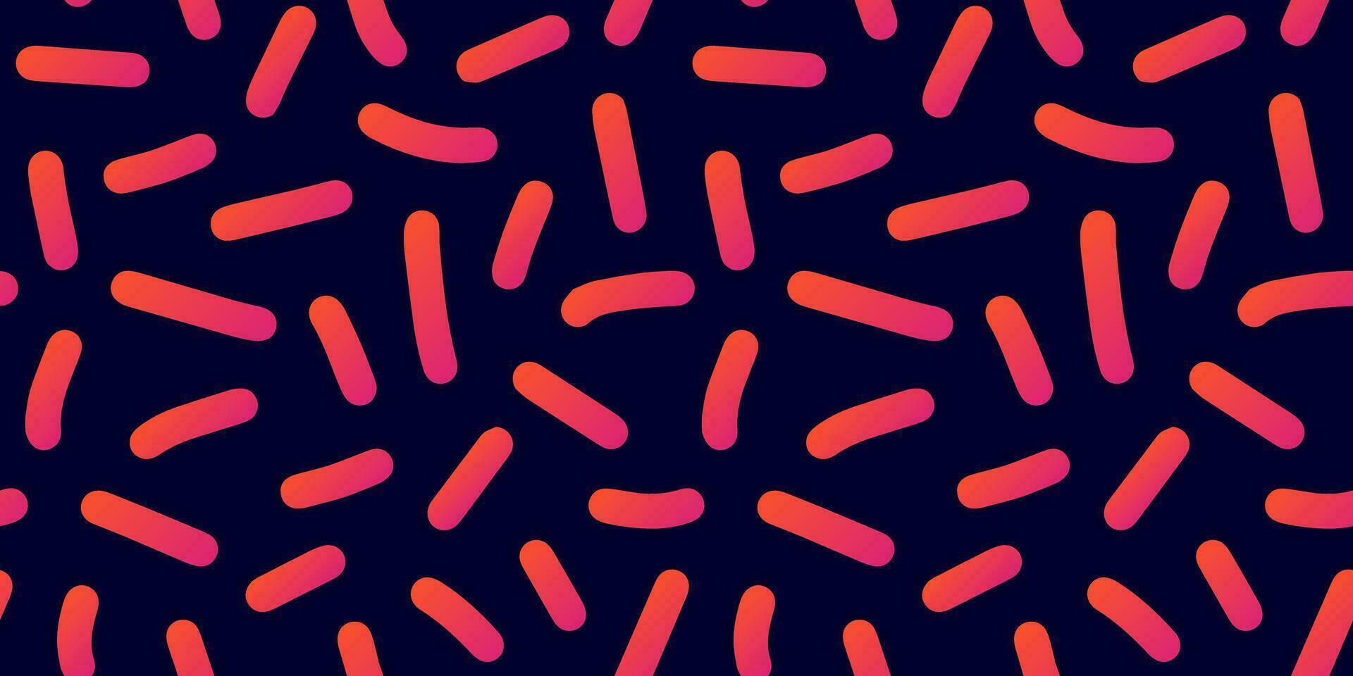 Abstract background with neon colors confetti or sugar sprinkles. Retro futuristic vector backdrop. Pop art style textures. Vector design layout for banners presentations, flyers, poster