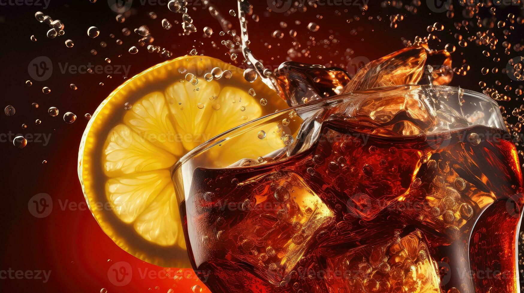 AI generated background dry tea drink earthy ai generated photo