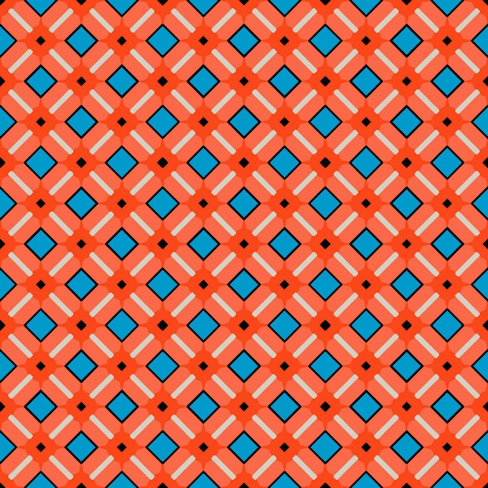 Multi color seamless abstract pattern. Background and backdrop. Multi Colored. Colorful ornamental design. Colored mosaic ornaments. vector