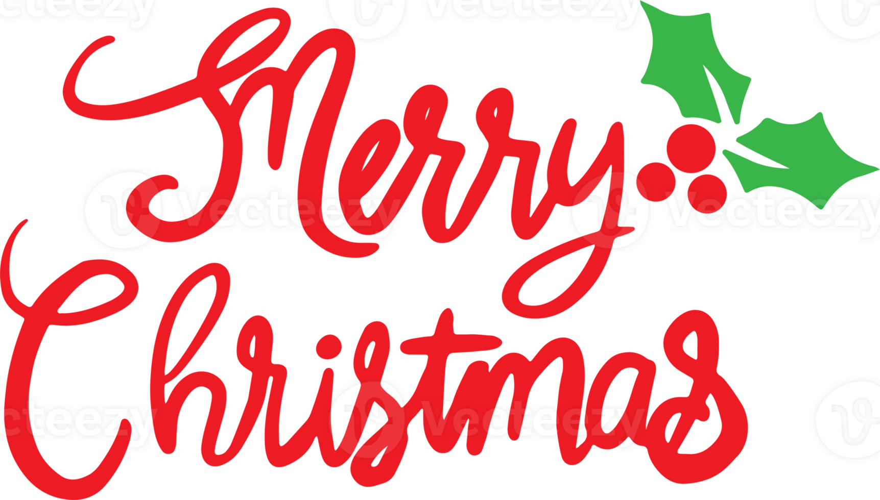 The merry Christmas for holiday concept. png