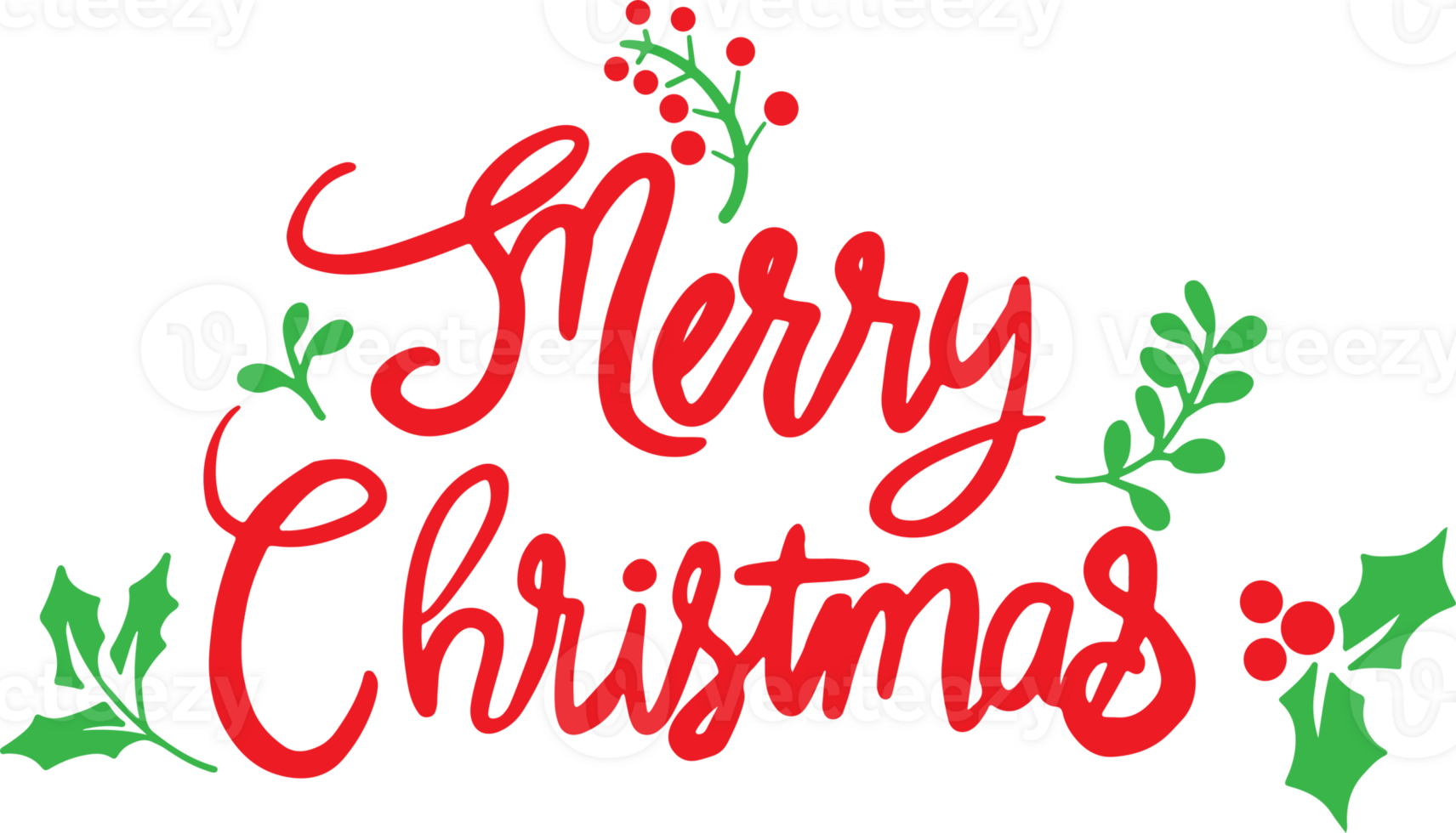 The merry Christmas for holiday concept. png