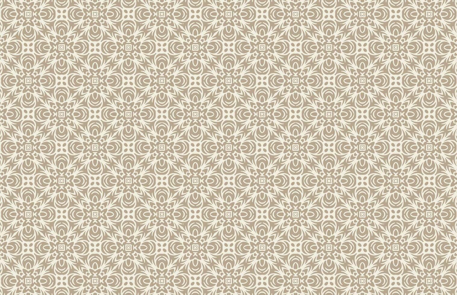 Gray color floral fabric design pattern vector