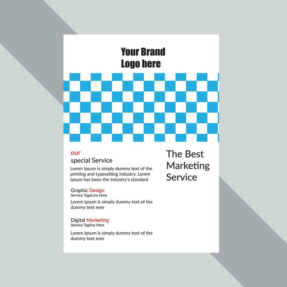 Creative Flyer Card vector