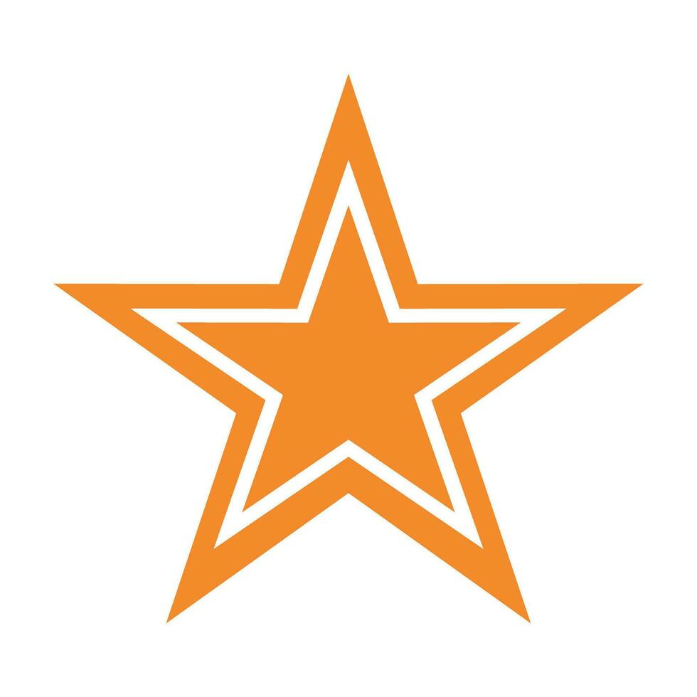 estrella decoración aislado icono vector ilustración diseño, diseñado para web y aplicación estrella icono, símbolo, prima y elegante diseño elemento