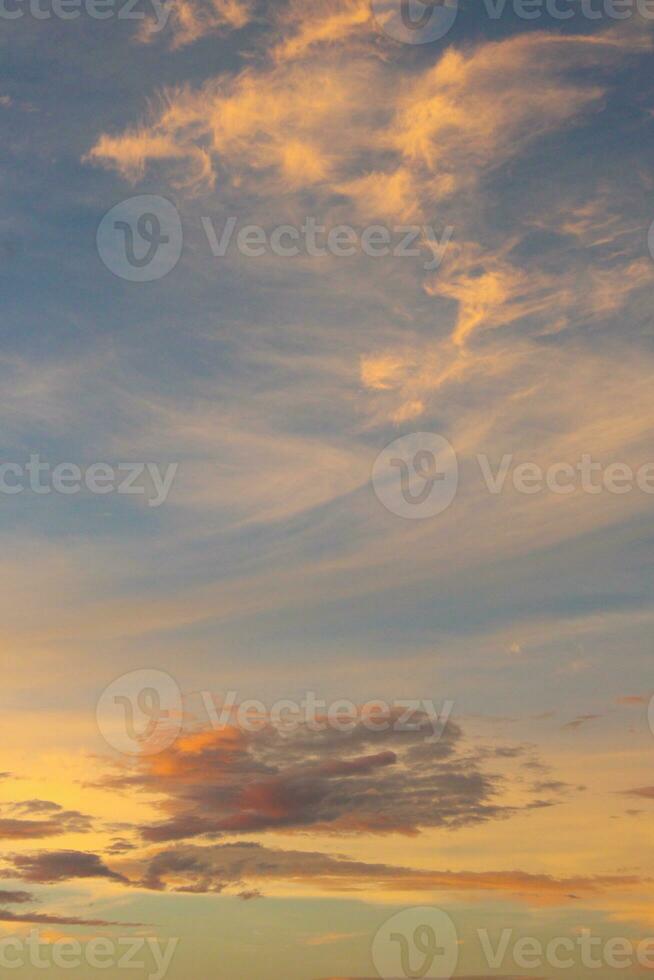 Sunset Cloudy Sky photo