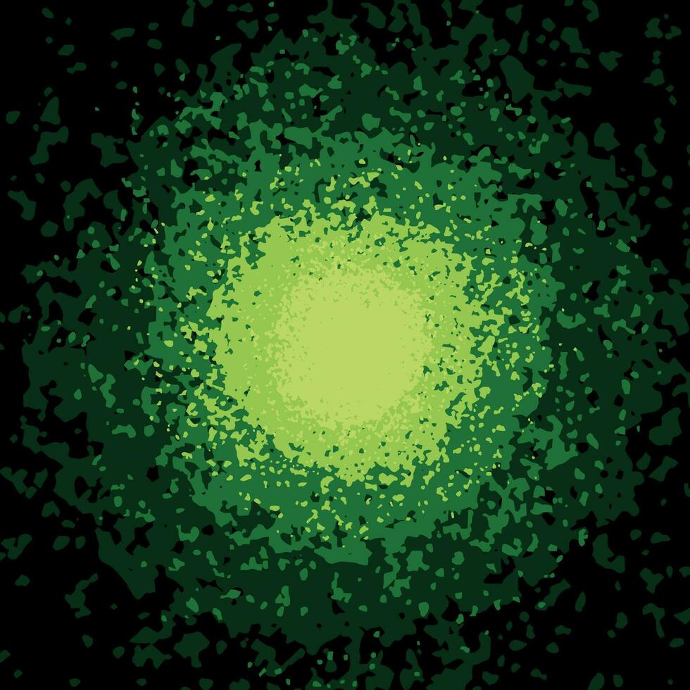 green light vector illustration with texture