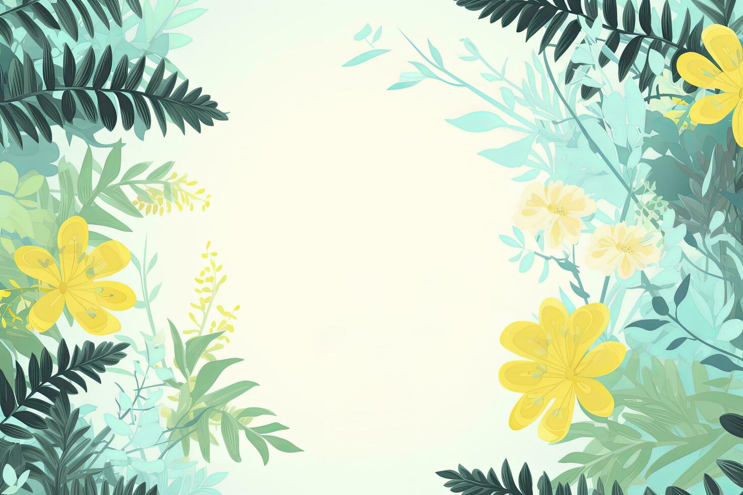 AI generated Spring Floral Delight Sale Banner photo