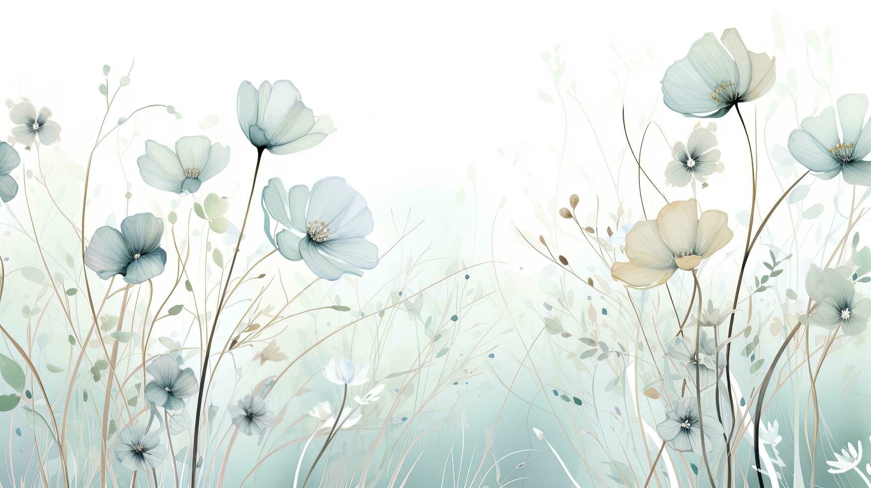 AI generated Spring Floral Delight Sale Banner photo