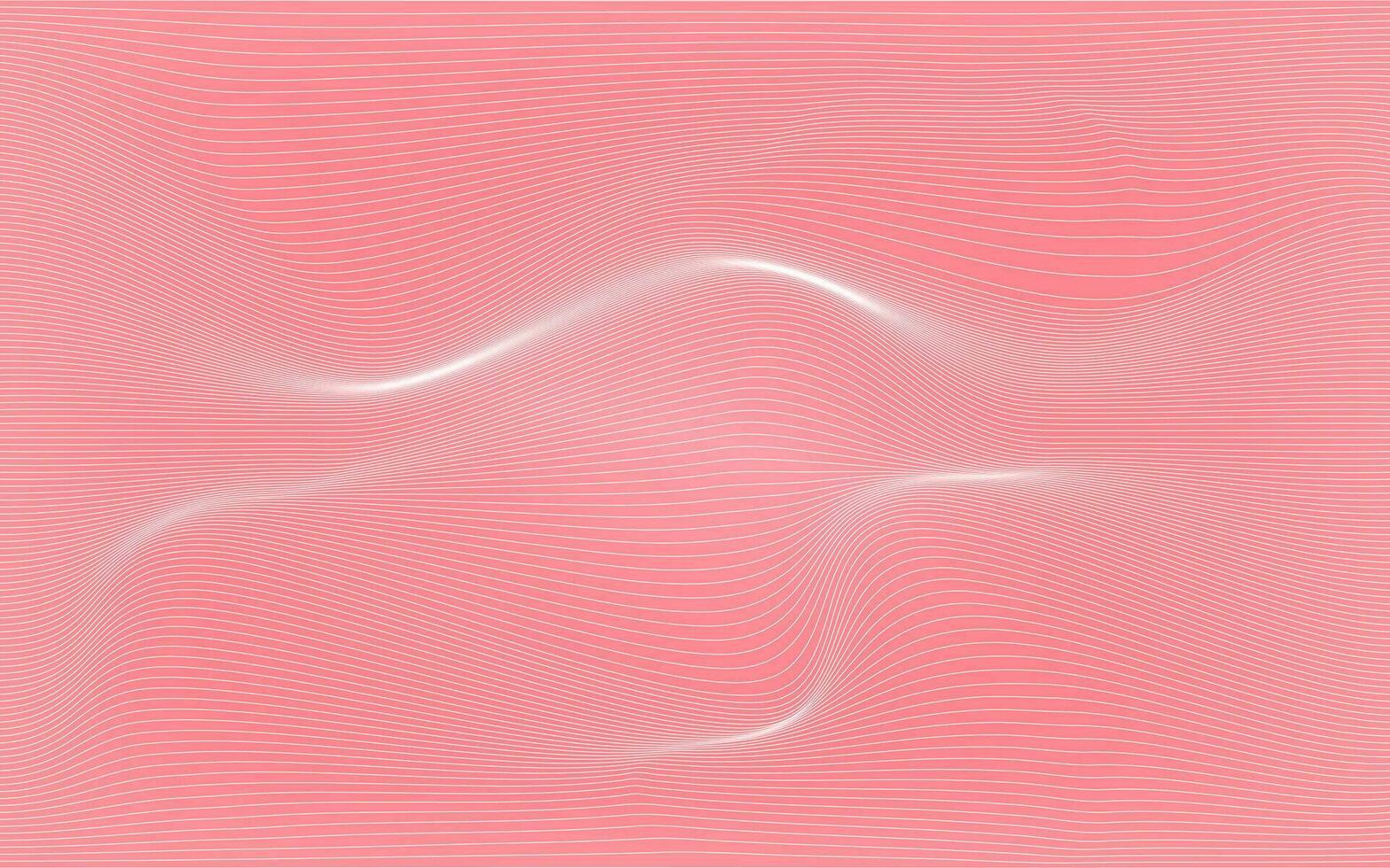 Dynamic line wave abstract vector