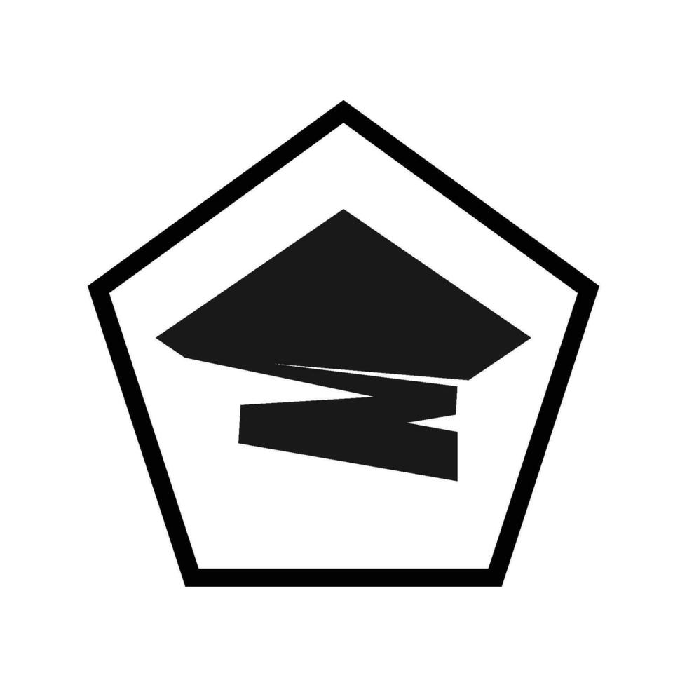 icono de vector de sombrero de graduación