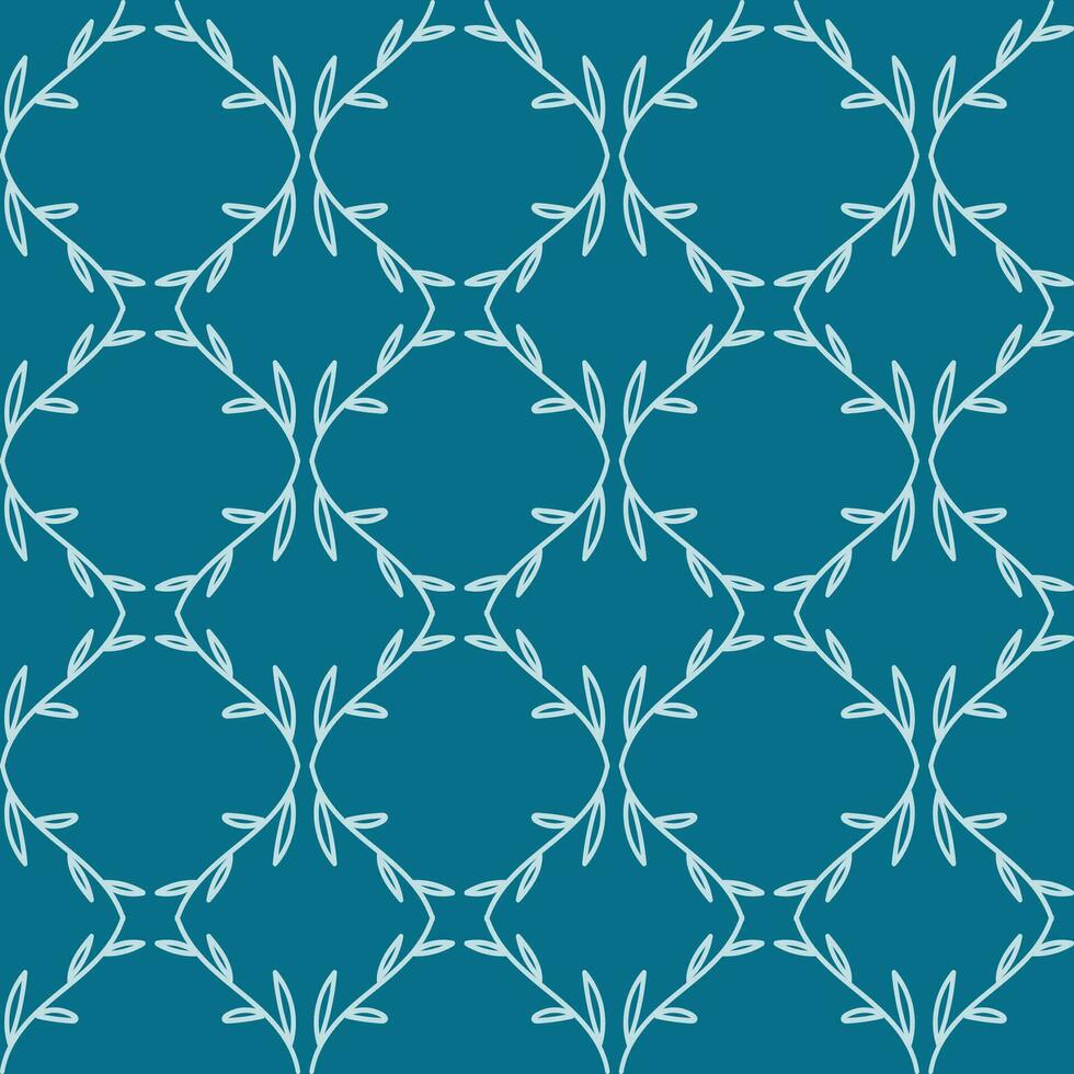 Botanical flower pattern. Seamless nature vector