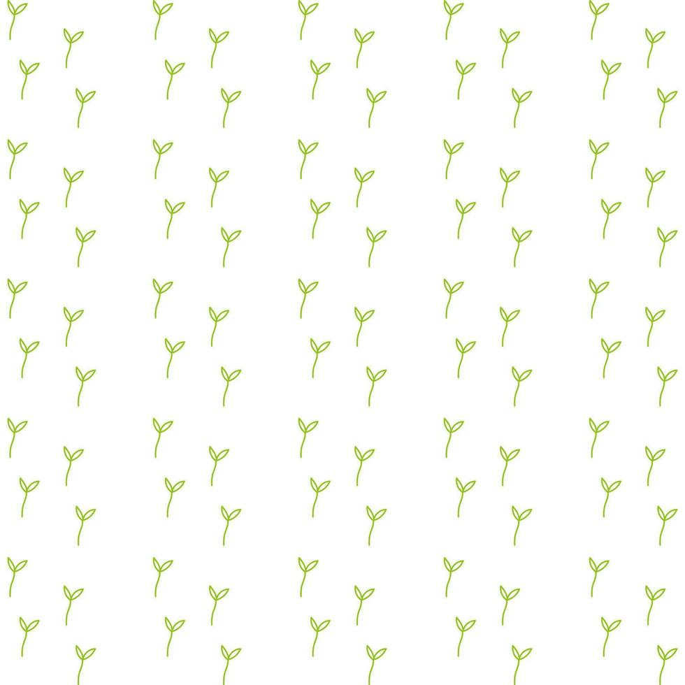 Botanical flower pattern. Seamless nature vector