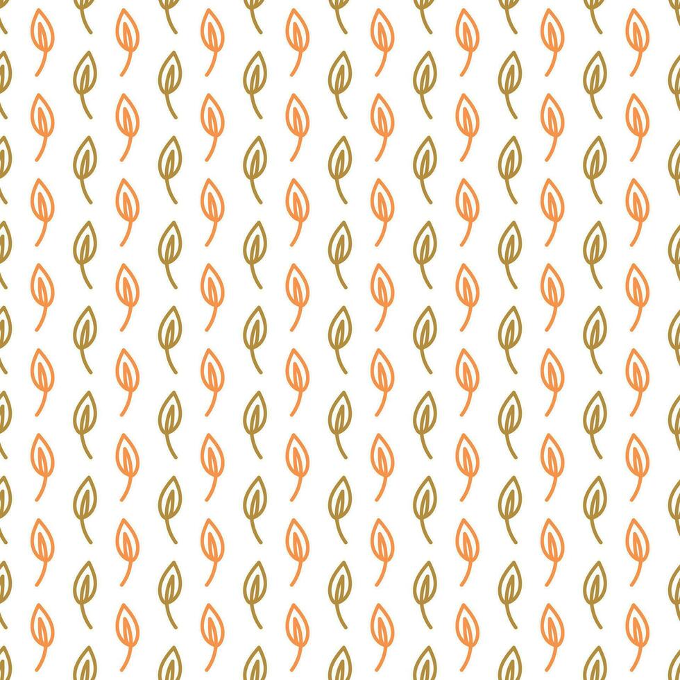 Botanical flower pattern. Seamless nature vector