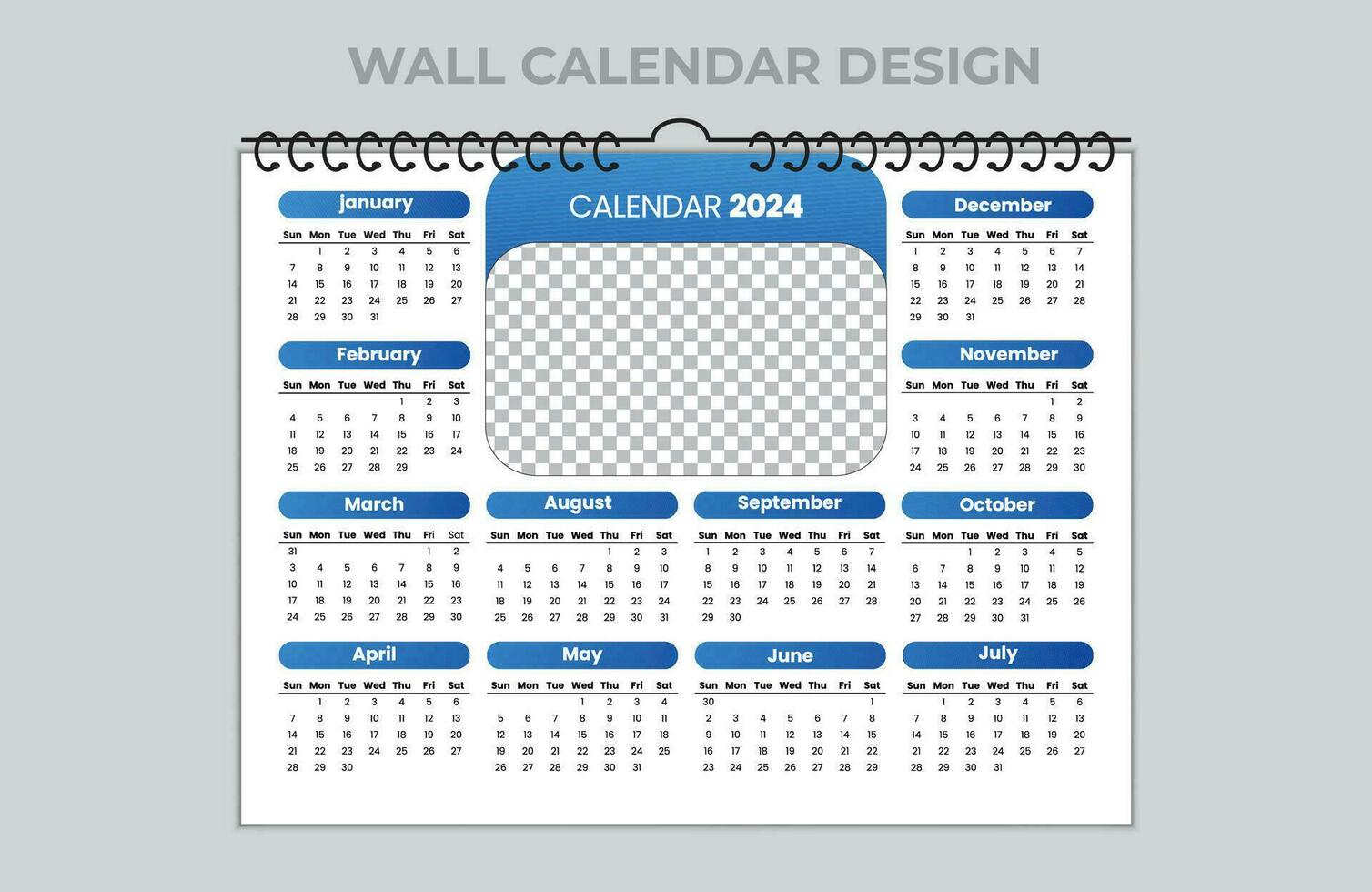 vector calendario diseño