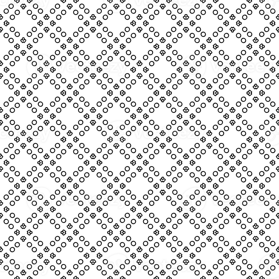 Black seamless abstract pattern. Overlay for background and backdrop. Ornamental design. PNG graphic illustration with transparent background.