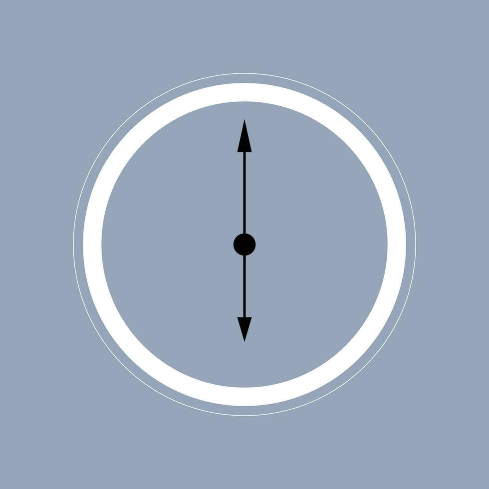 Clock Timer Vector design element.