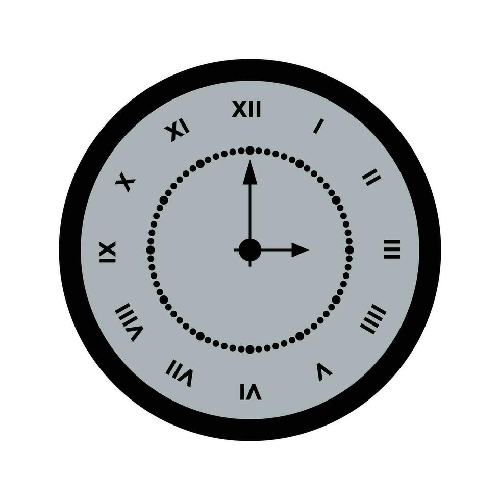 Clock Timer Vector design element.