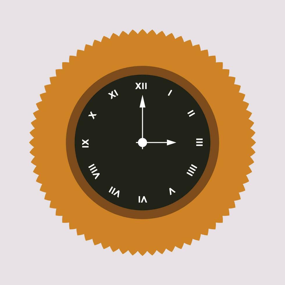 Clock Timer Vector design element.