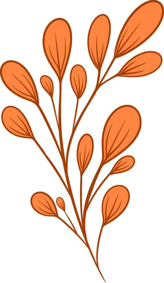 Plant Element iIlustration vector