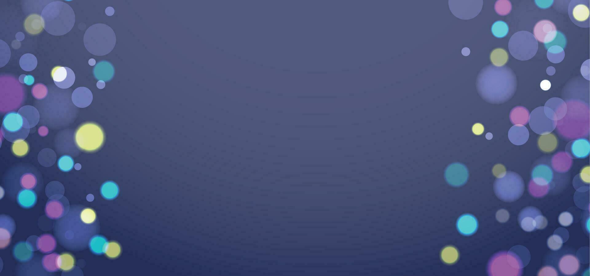 bokeh effect background vector
