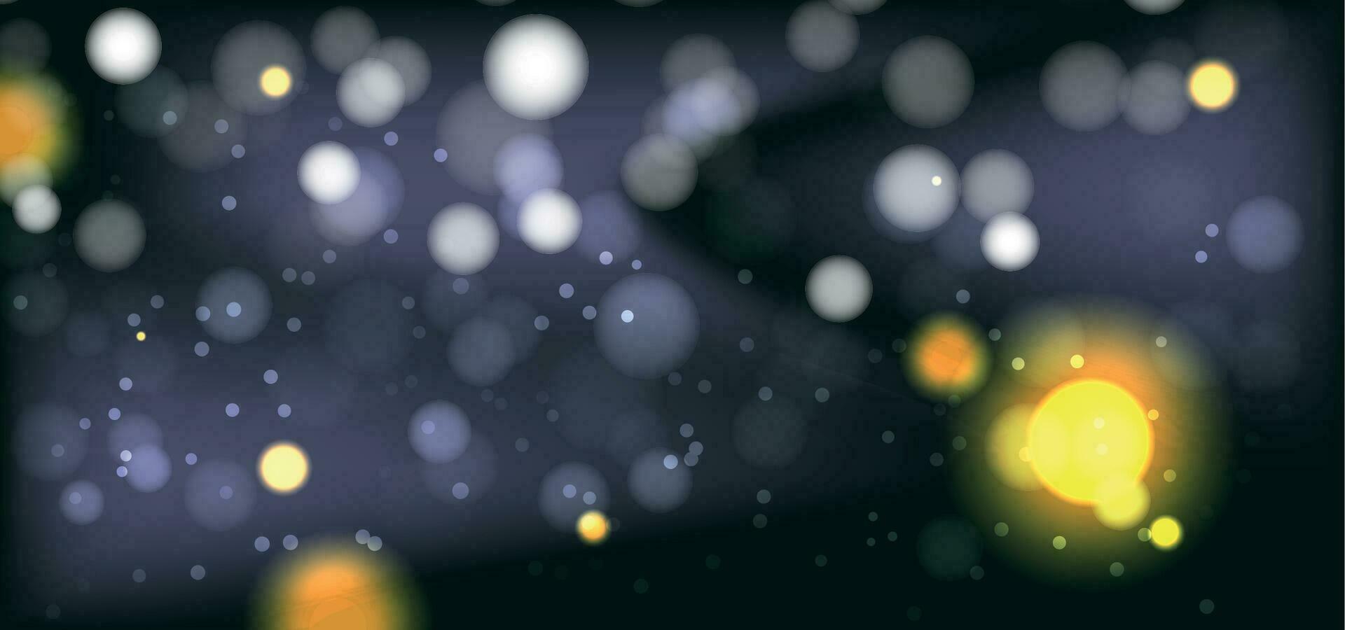 fondo de efecto bokeh vector