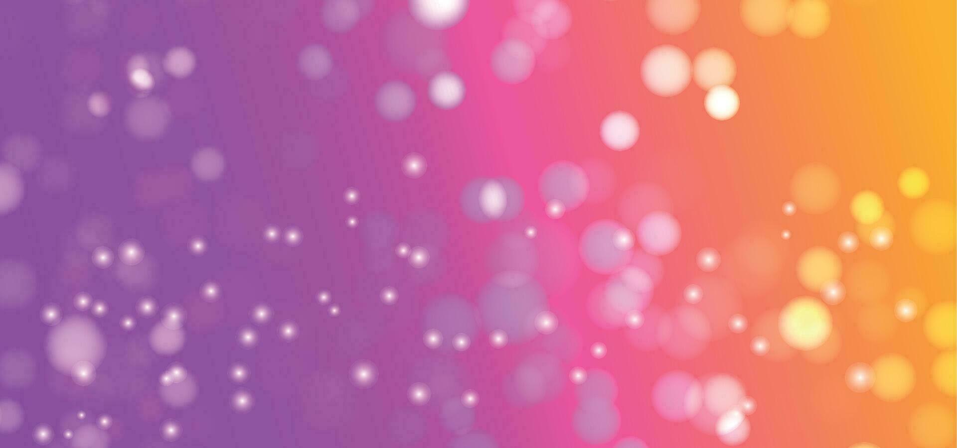 bokeh effect background vector