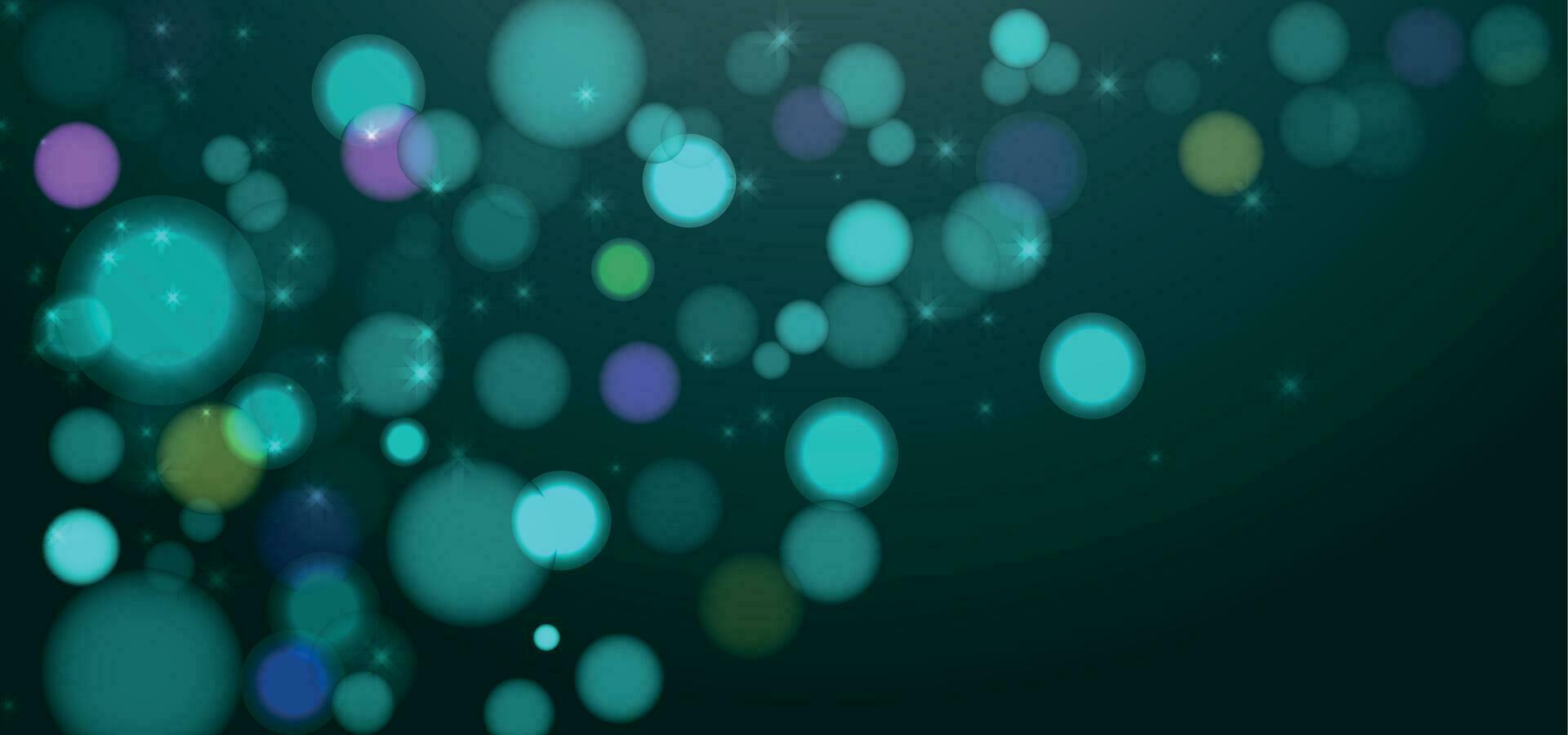 bokeh effect background vector