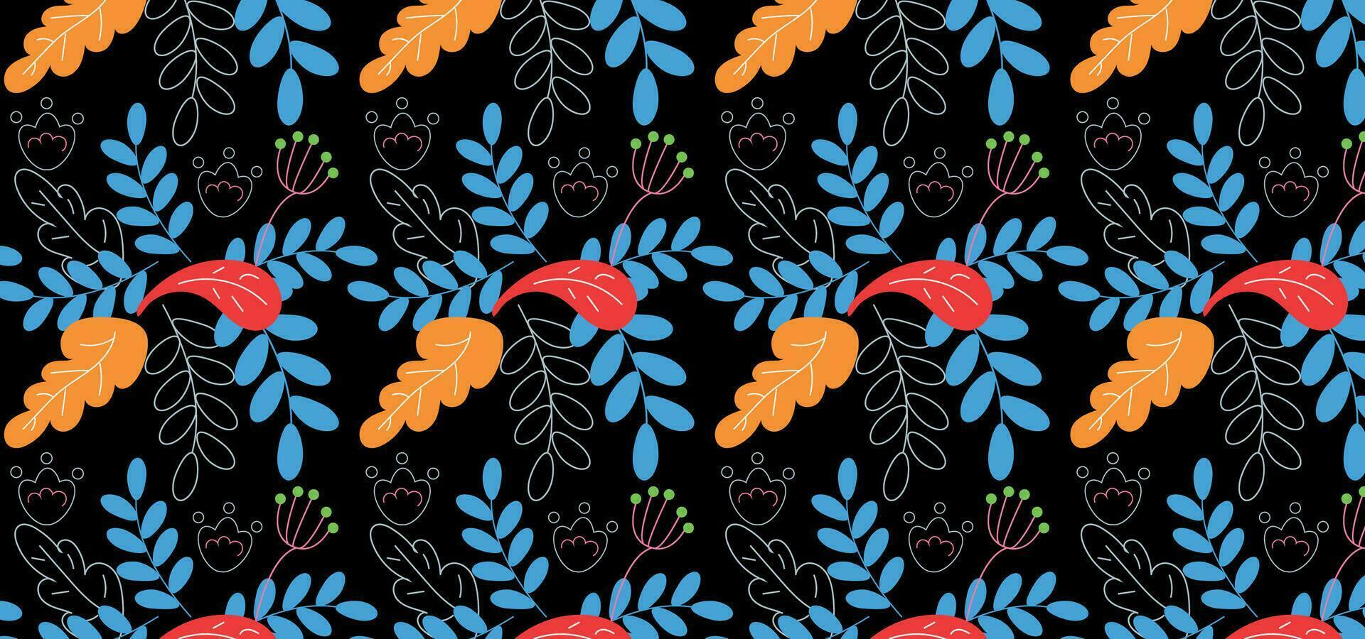 Floral vector background