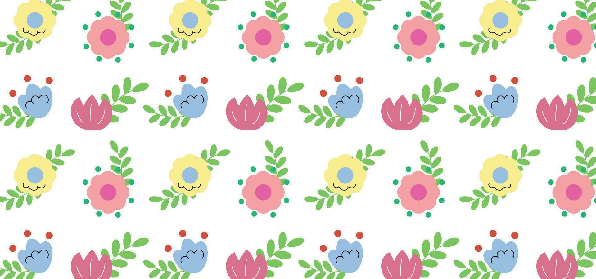 Floral vector background