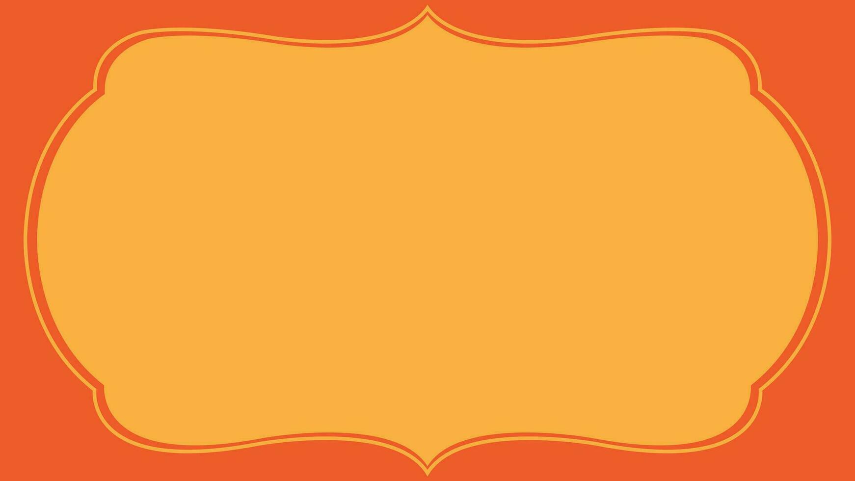 vector orange color abstract background