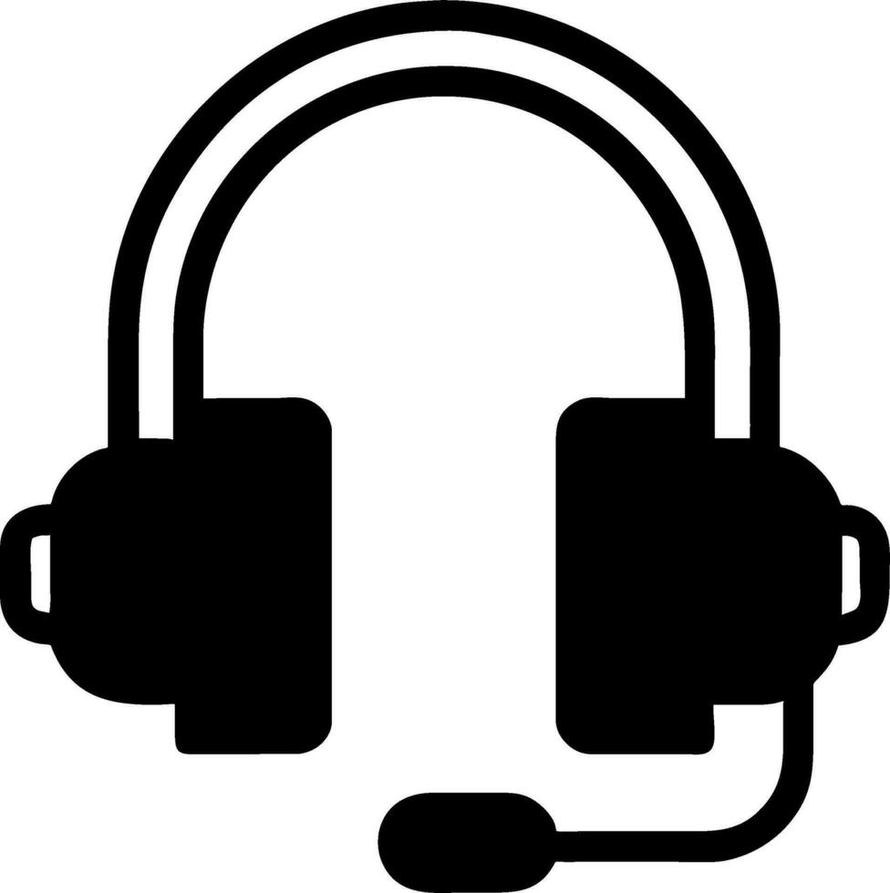 headphone icon vector