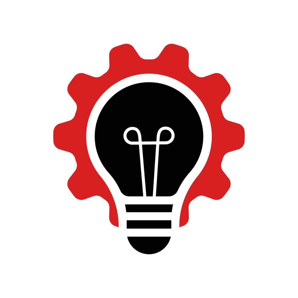template light bulb, glowing light bulb design elements vector